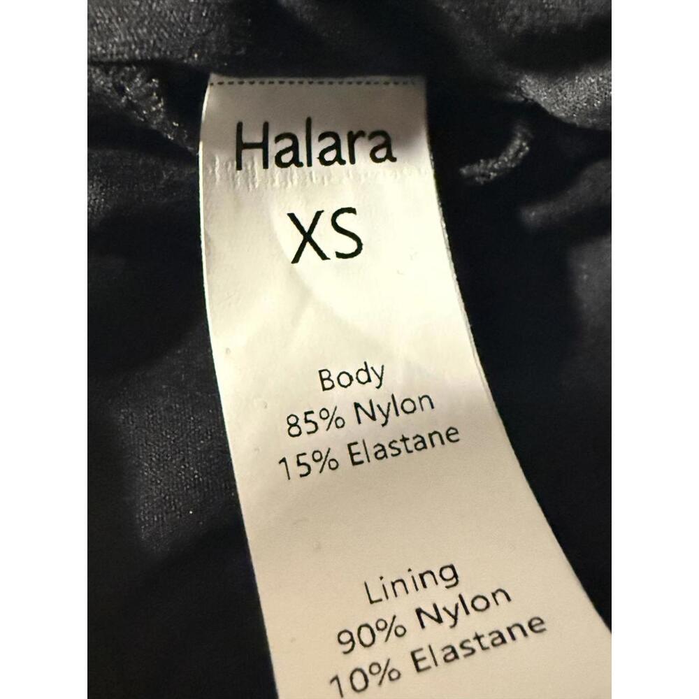 NWT Halara Black Cutout Sports Bra Size XS - Picture 5 of 7